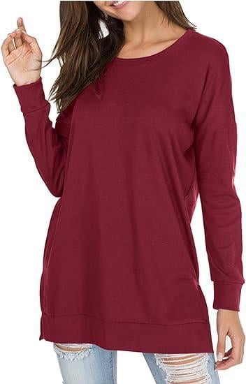 🔥Bis zu 69% Rabatt heute🔥Damen 2025 Rundhals Plus Size Freizeit Alltags-Oberteile