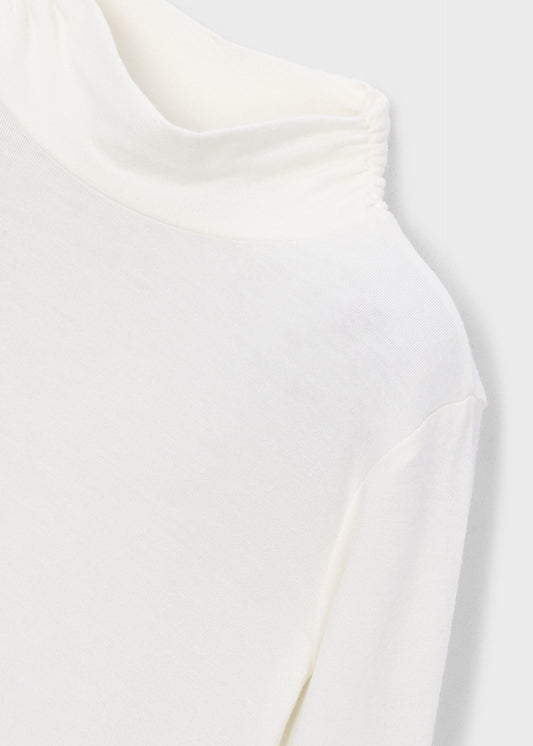Basic half-zip jumper for girls