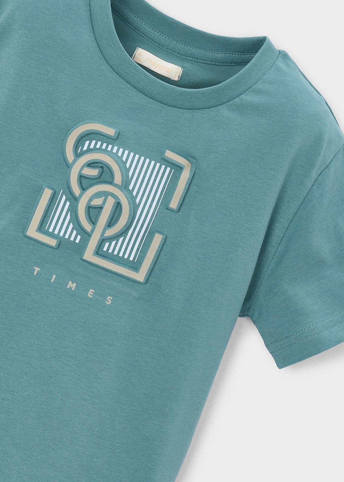 T-Shirt mit Prägung für Jungen