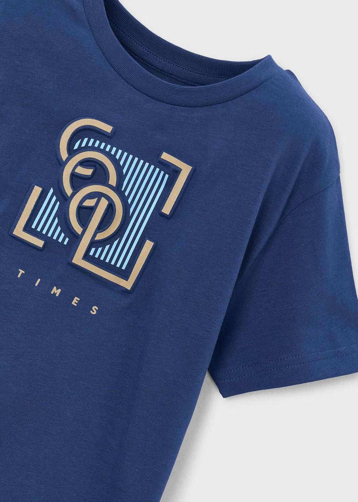 Jungen-T-Shirt mit Prägung