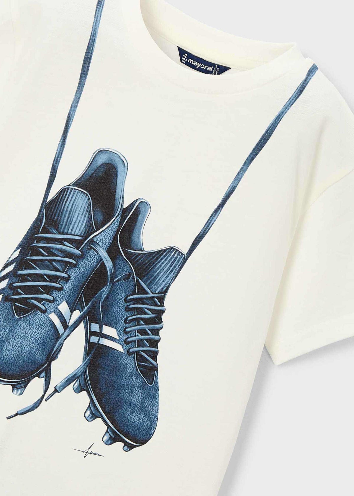 Fußballschuhe T-Shirt Junge