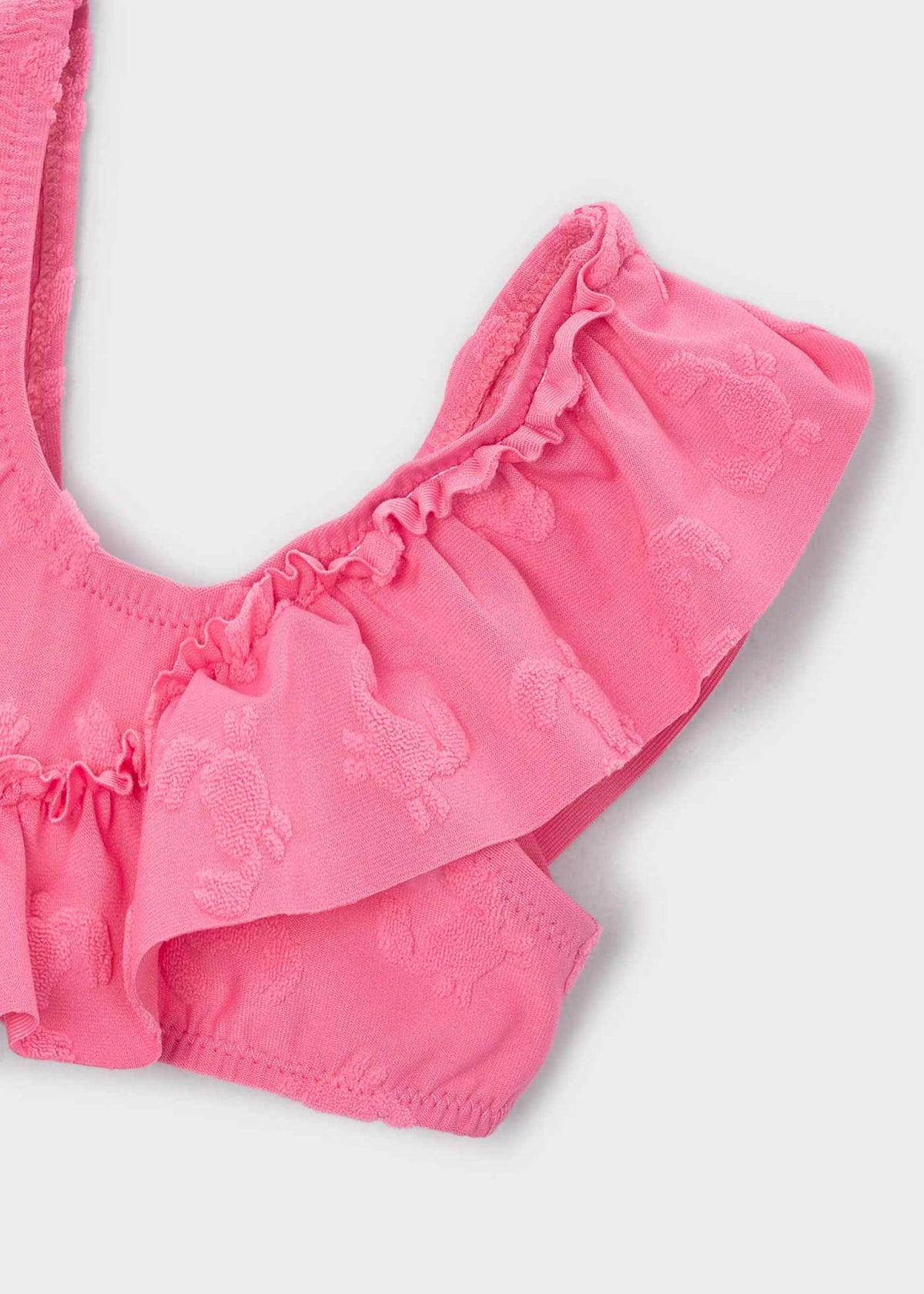 Gerüschter Bikini für Mädchen