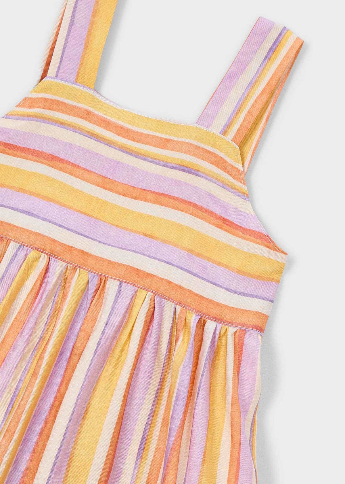 Gestreiftes Mädchenkleid