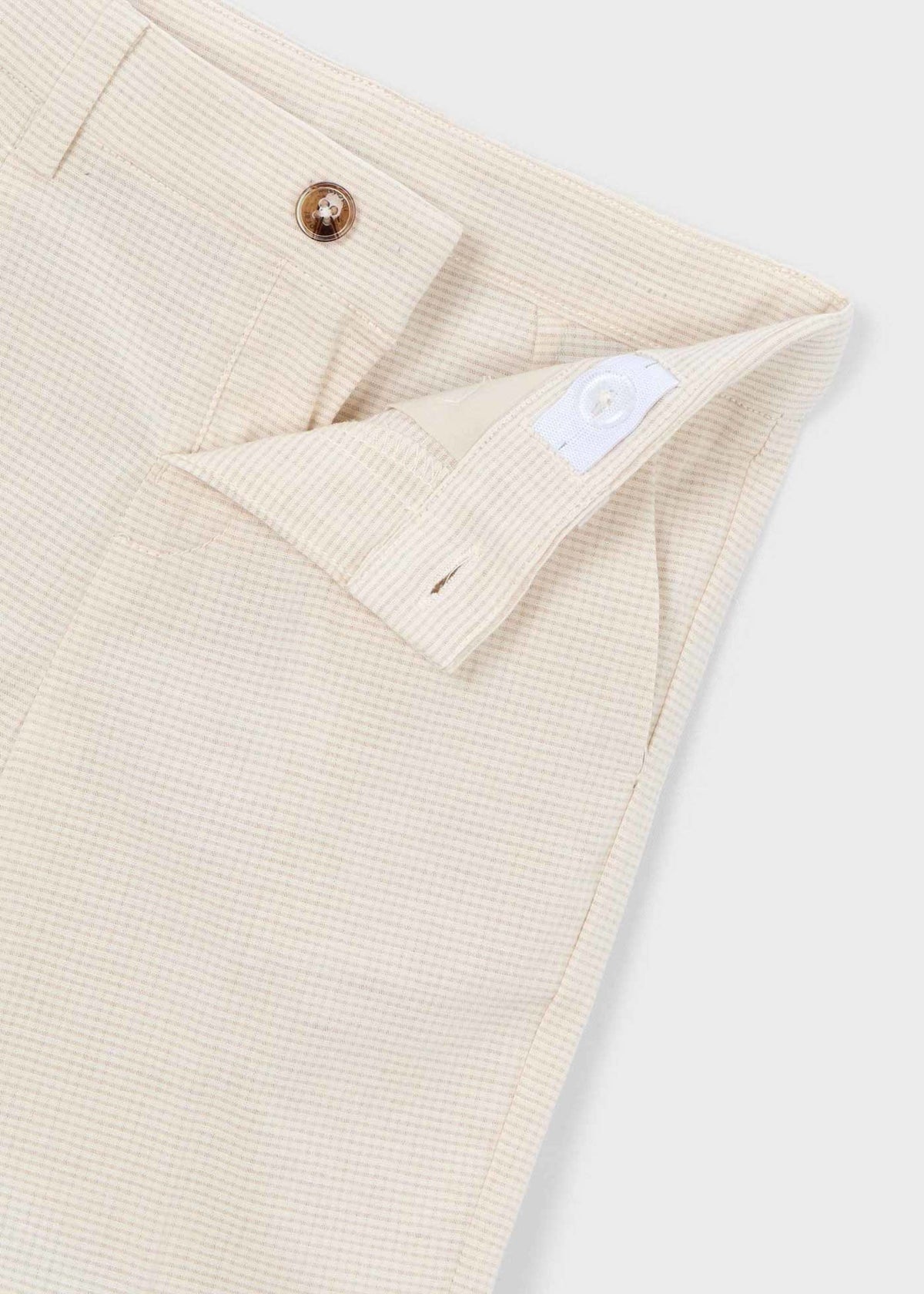 Bermuda-Shorts aus Leinen für Jungen