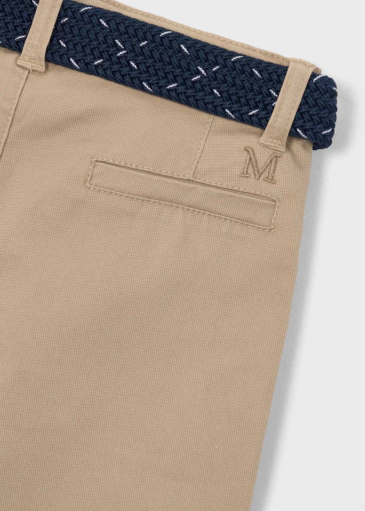 Piqué-Hose mit Gürtel für Jungen