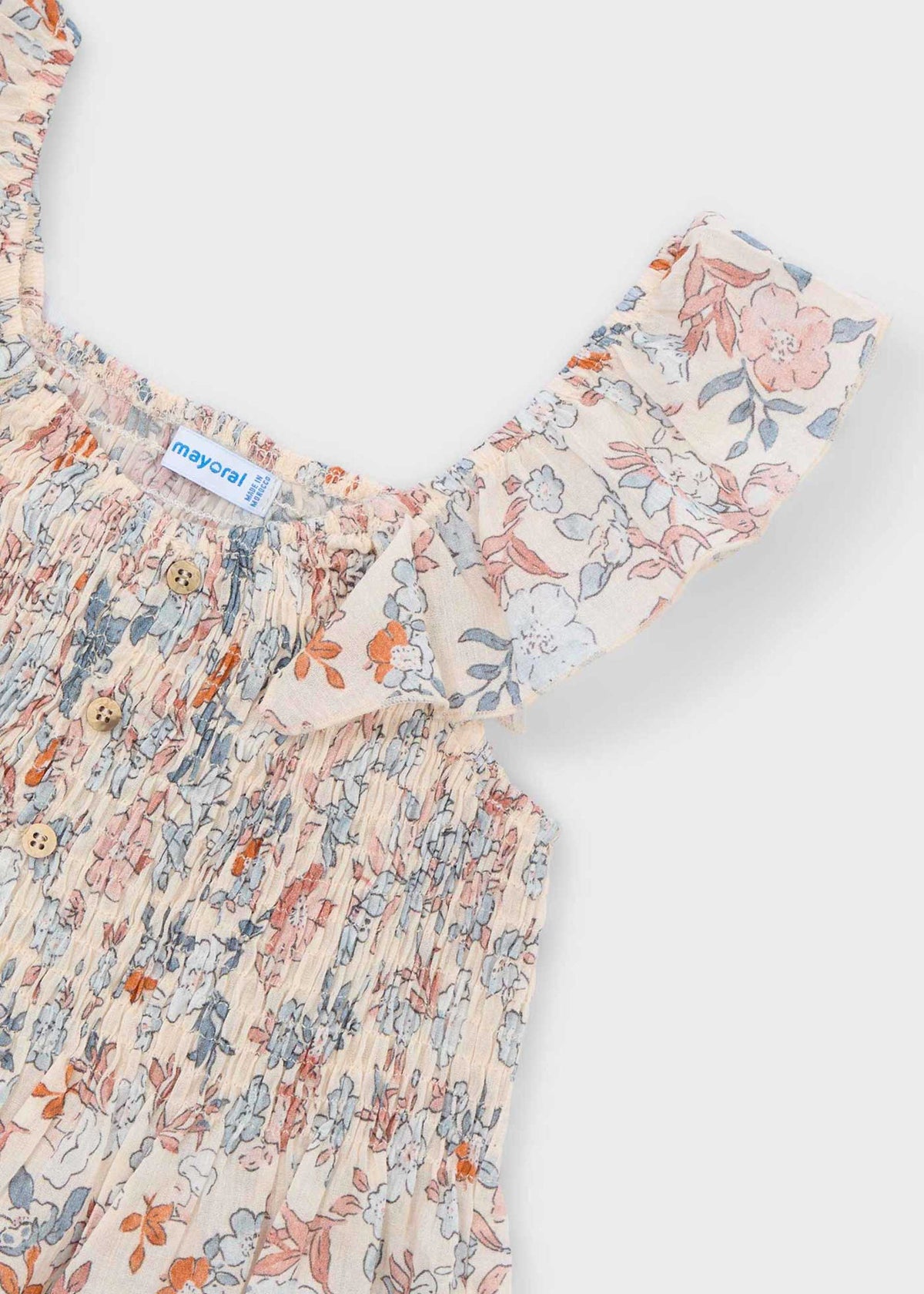 Print bambula top girl