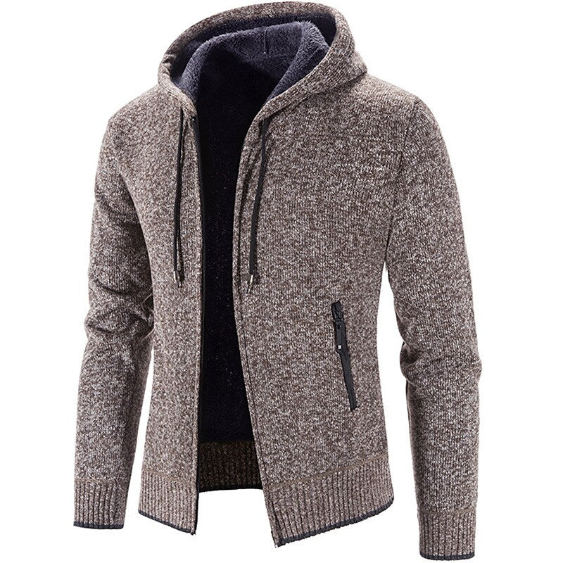 Men's  Full Zipper Hoodies Sweater