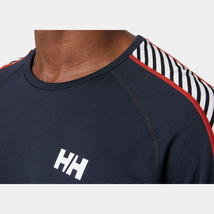 Men's LIFA ACTIVE Stripe Crew Base Layer