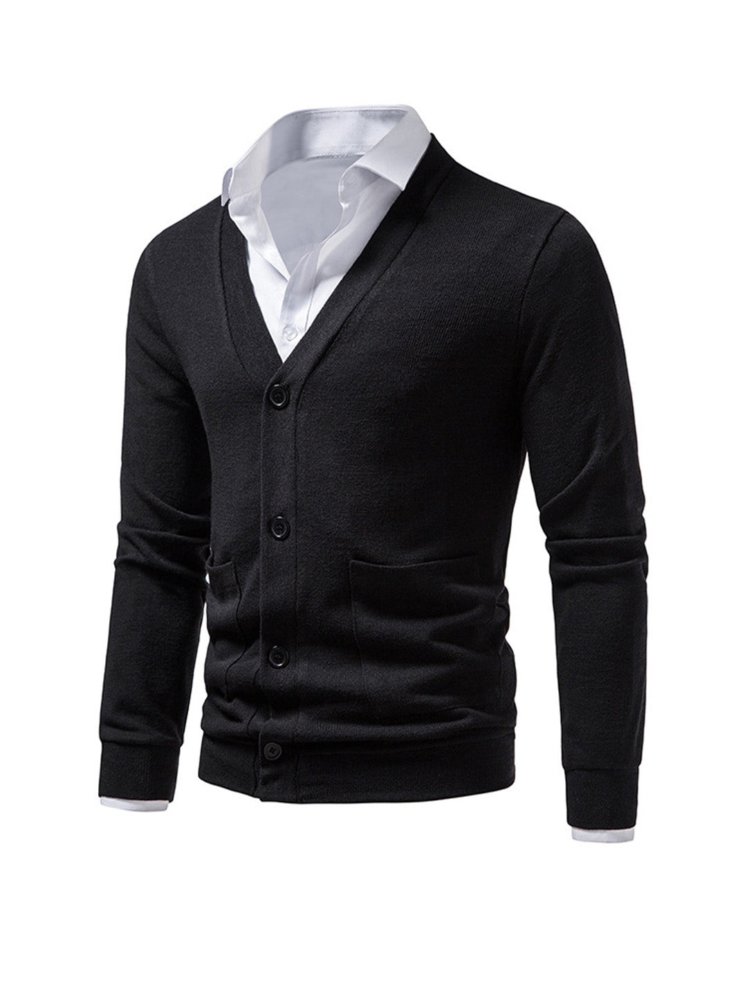 Brent Pocket Casual Cardigan (shirt not included)