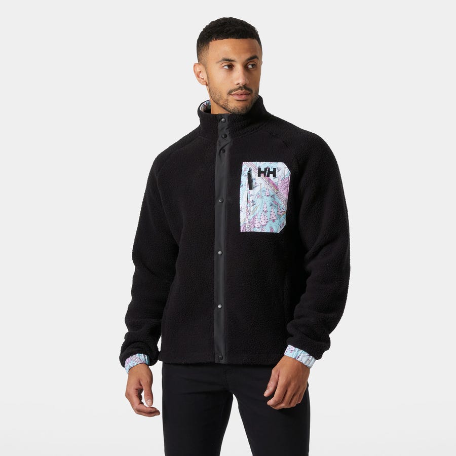 Men's Panorama Pile Snap