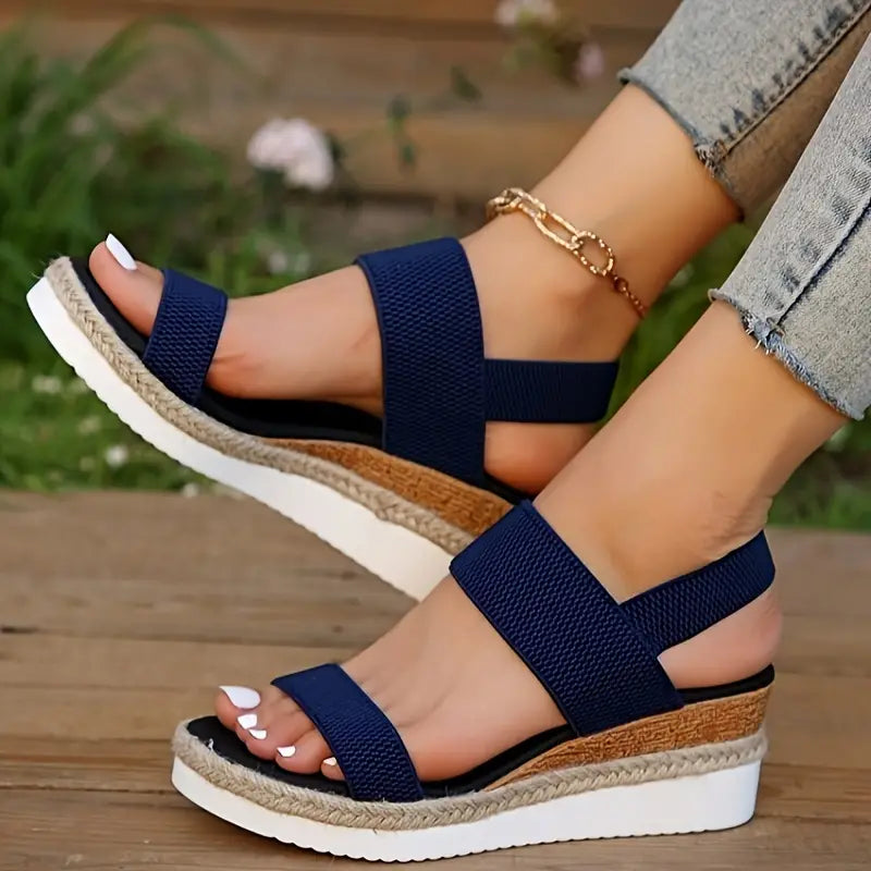 🔥LETZTER TAG 60% RABATT🔥-Keilsandalen für Damen