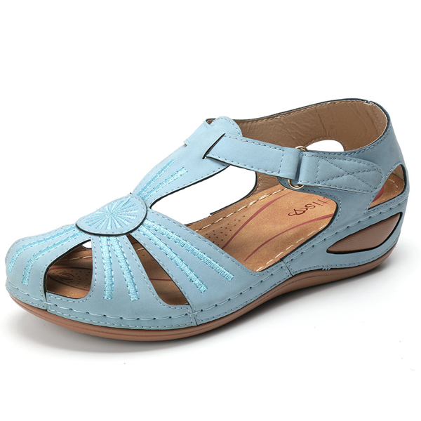 Lässige Keilabsatzsandalen