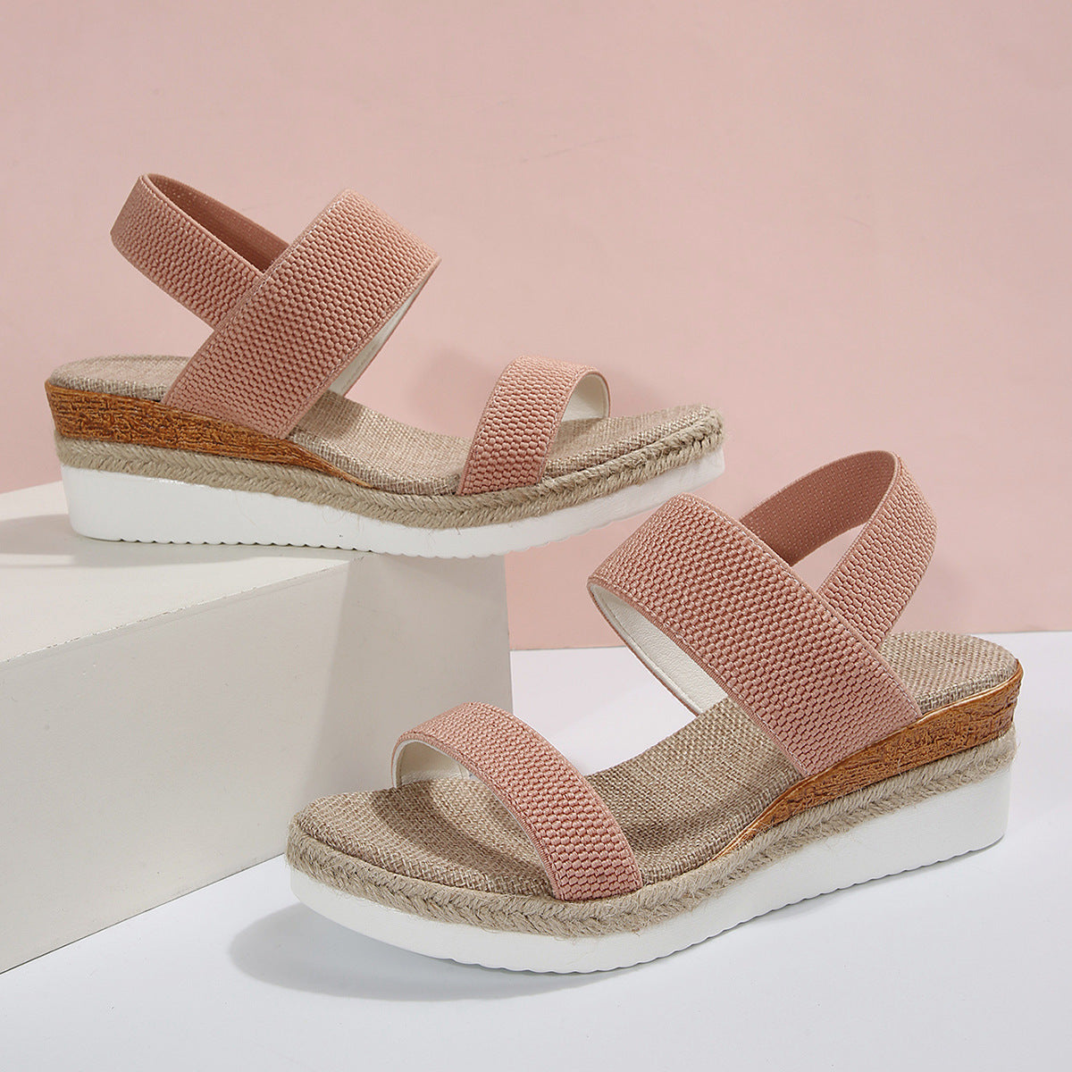 🔥LETZTER TAG 60% RABATT🔥-Keilsandalen für Damen