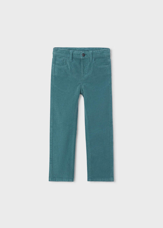 Basic corduroy trousers for boys