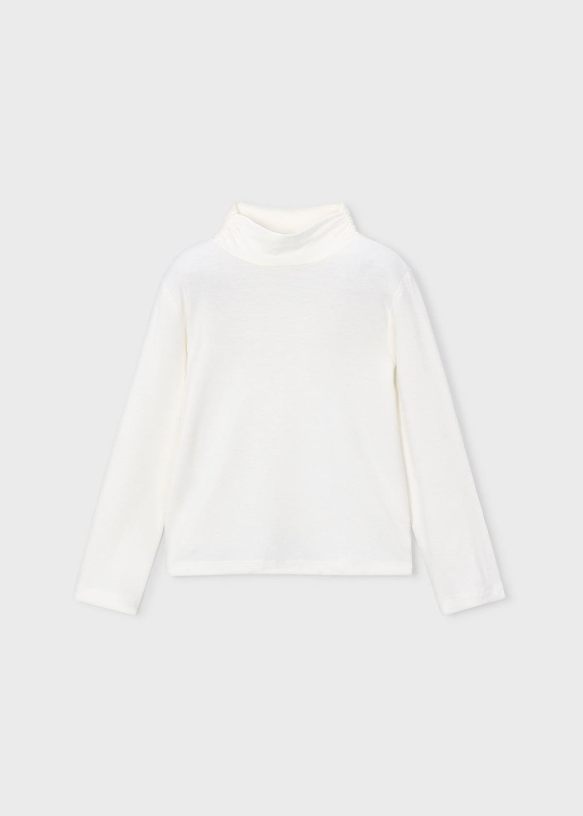 Einfacher Pullover mit halbem Reißverschluss für Mädchen