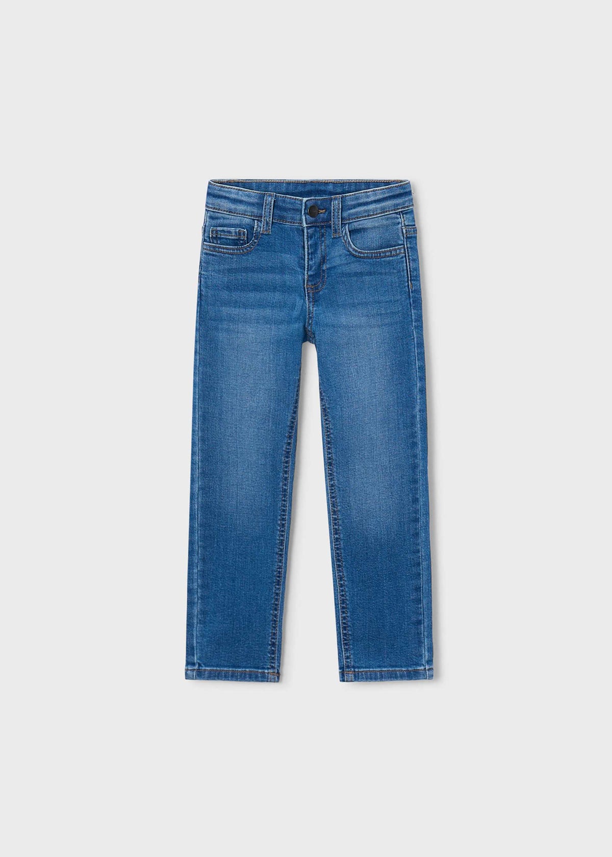 Schlichte Slim-Fit-Jeans für Jungen