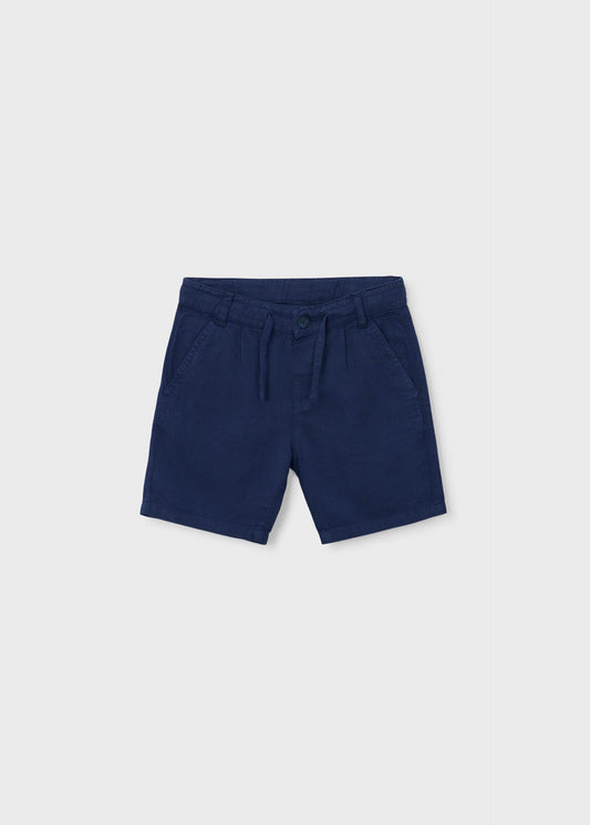 Bermuda-Shorts aus Leinen für Jungen