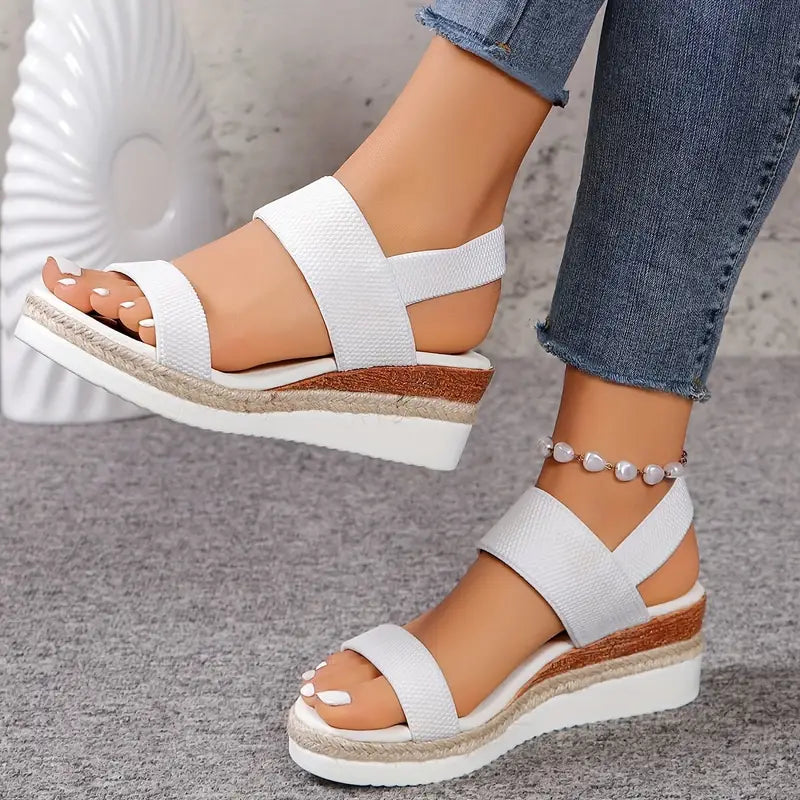 🔥LETZTER TAG 60% RABATT🔥-Keilsandalen für Damen