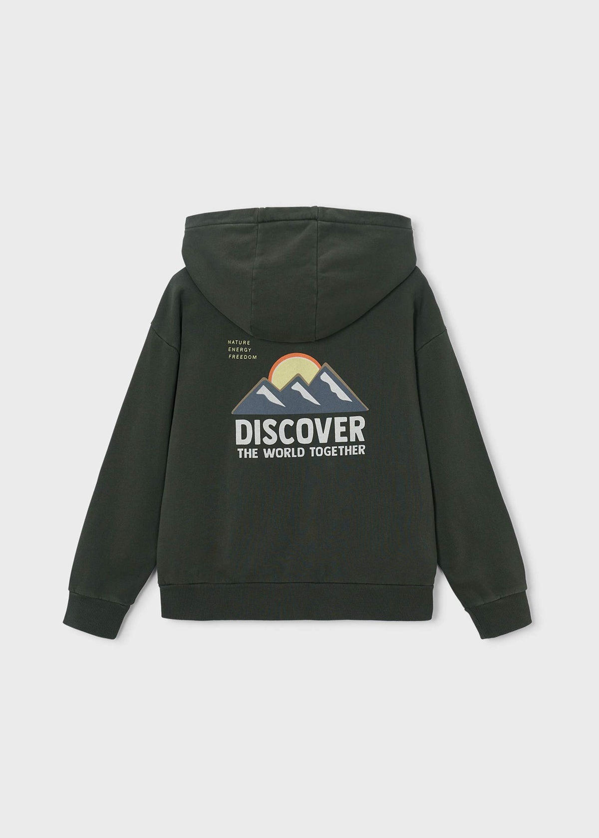 Boston Kids printed hooded sweatshirt