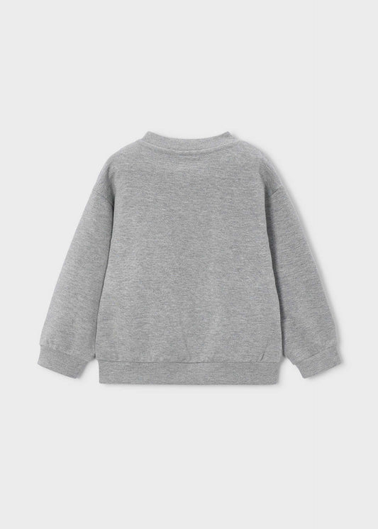 Jungen-Pullover mit Druckmotiv