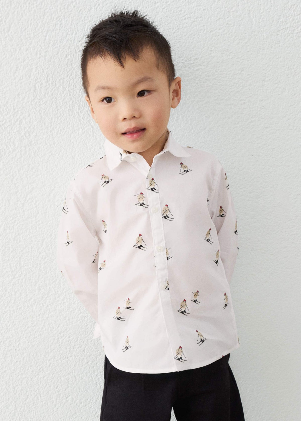 Jungen-Shirt mit Aufdruck