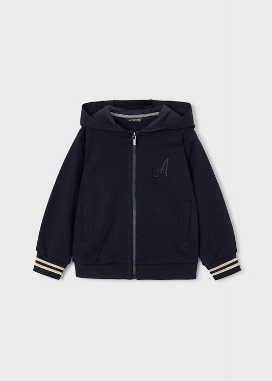 Jungen-Sweatjacke mit Reißverschluss