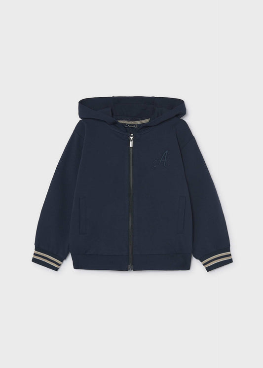 Jungen-Sweatjacke mit Reißverschluss