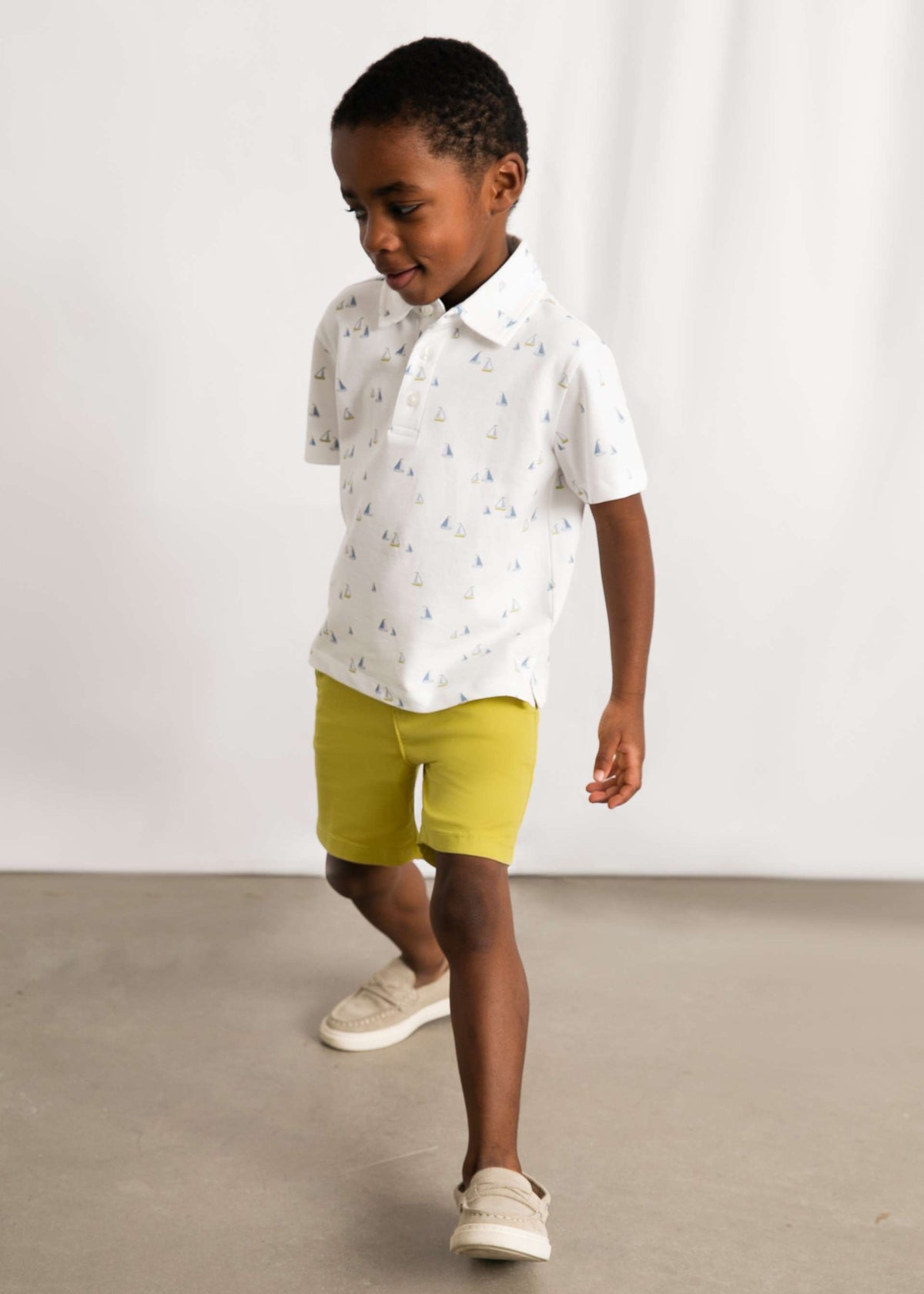 Basic-Bermudashorts aus Twill für Jungen