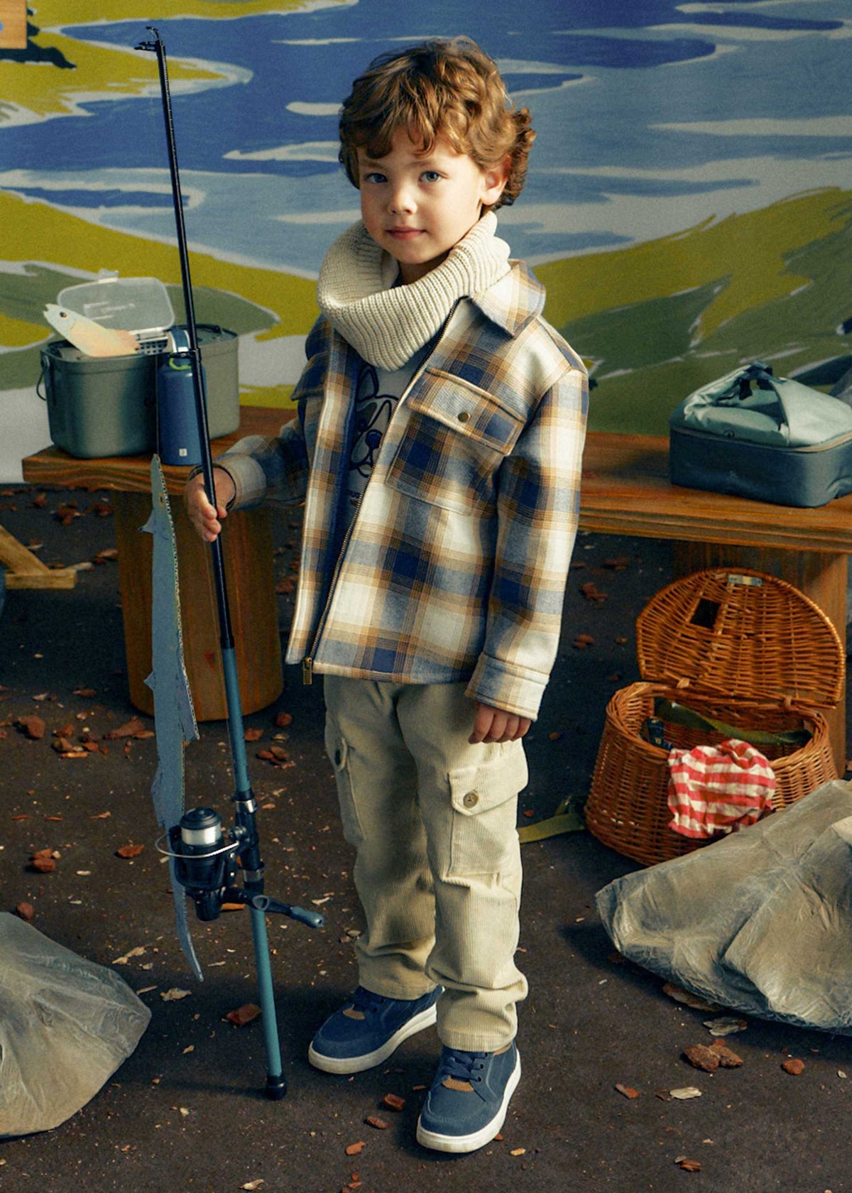 Cargohose aus Cord für Jungen