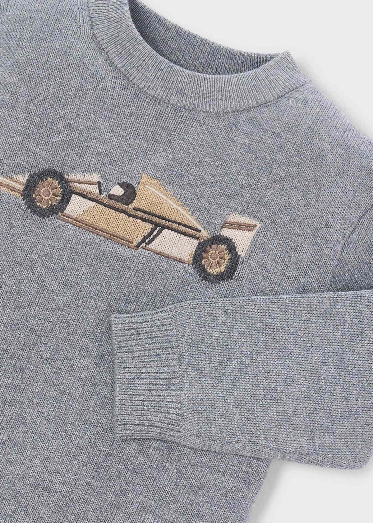 Intarsien-Pullover für Jungen