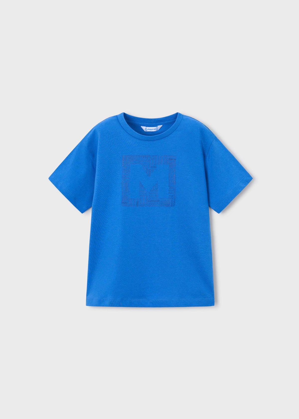 Jungen-T-Shirt mit Buchstaben-Print
