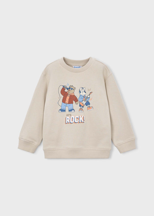 Rock-Sweatshirt für Jungen