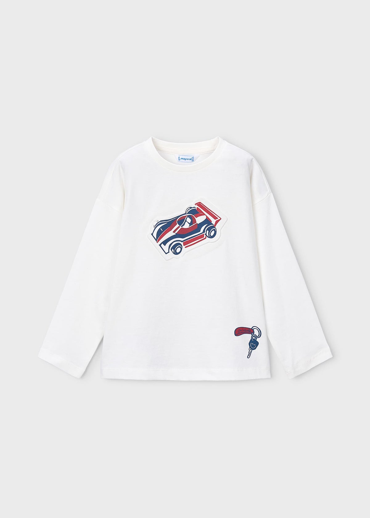 Jungen-T-Shirt mit Fahrzeugmotiv