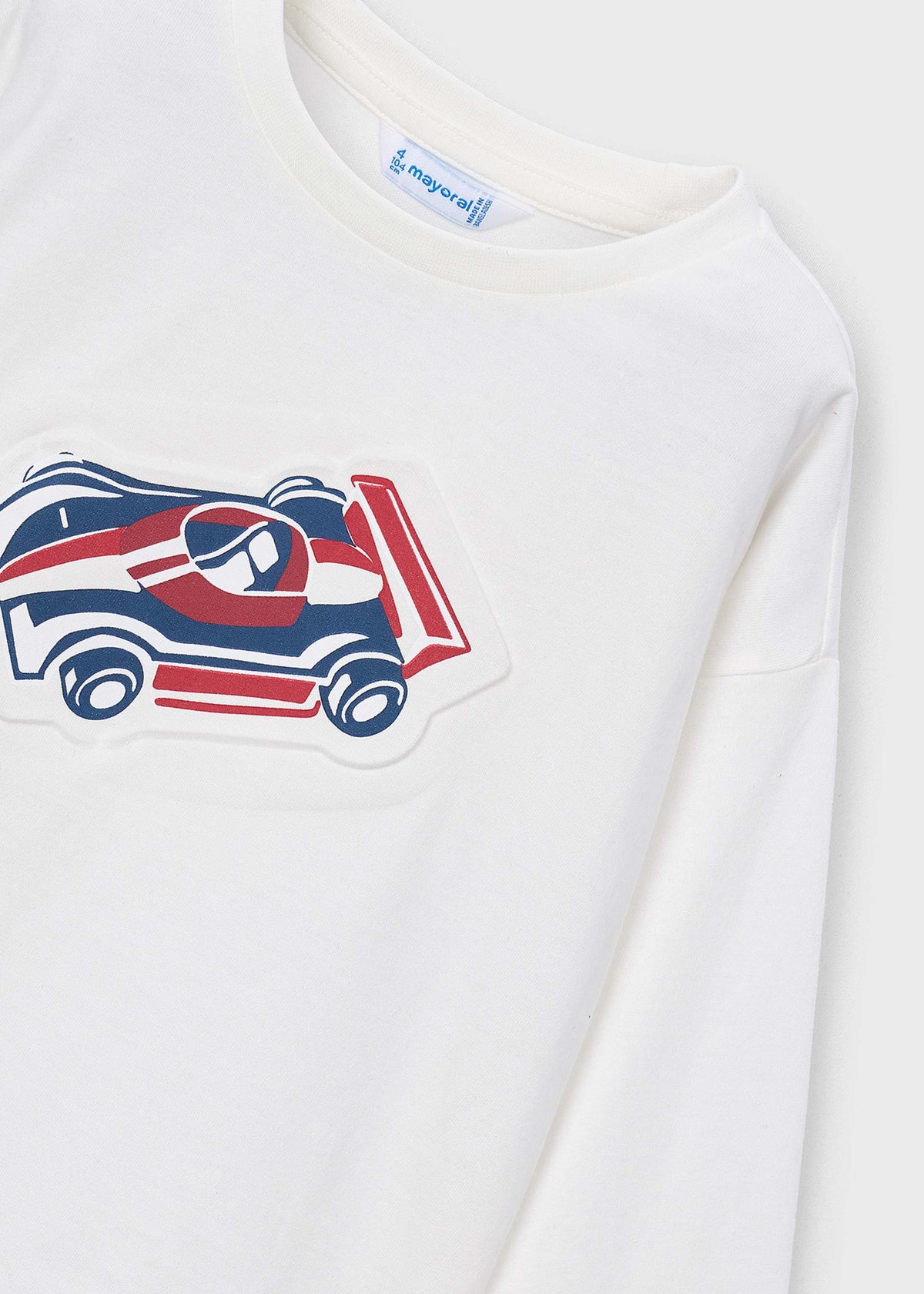 Jungen-T-Shirt mit Fahrzeugmotiv