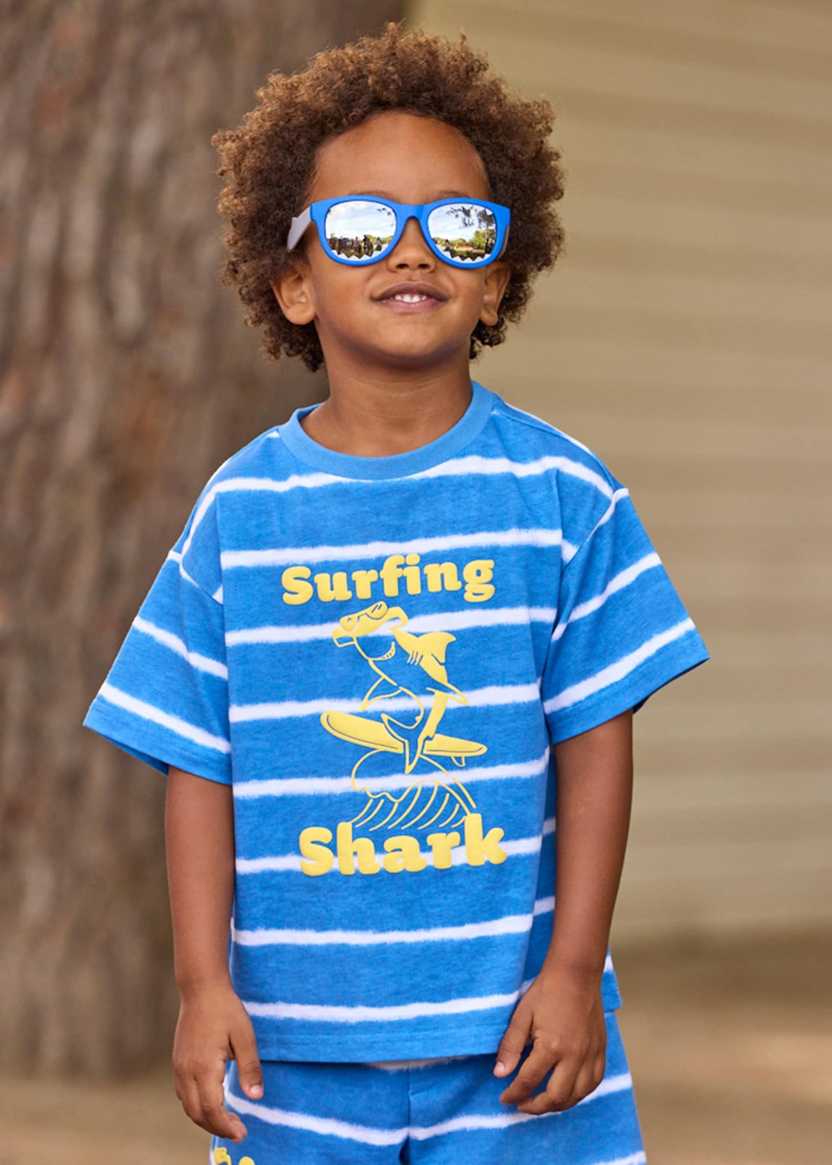 Gestreiftes T-Shirt für Jungen