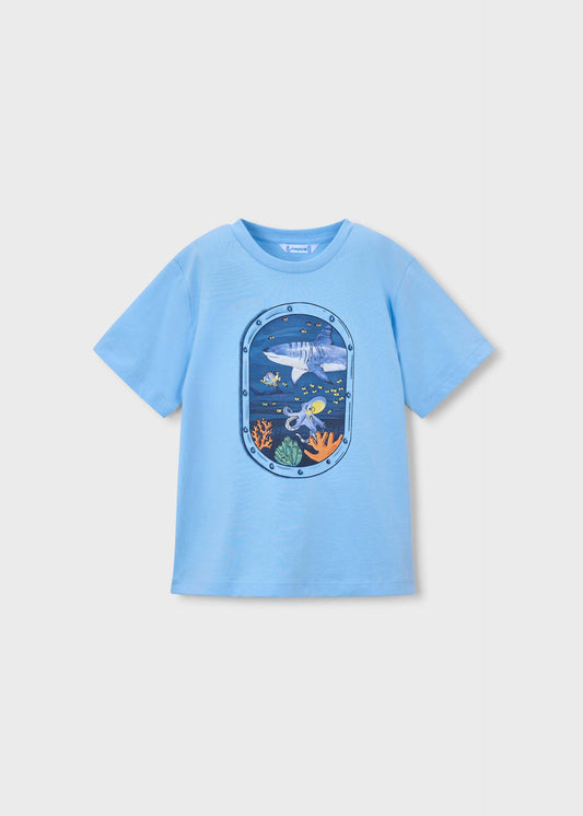 Kinder-T-Shirt mit Unterwasserfenster