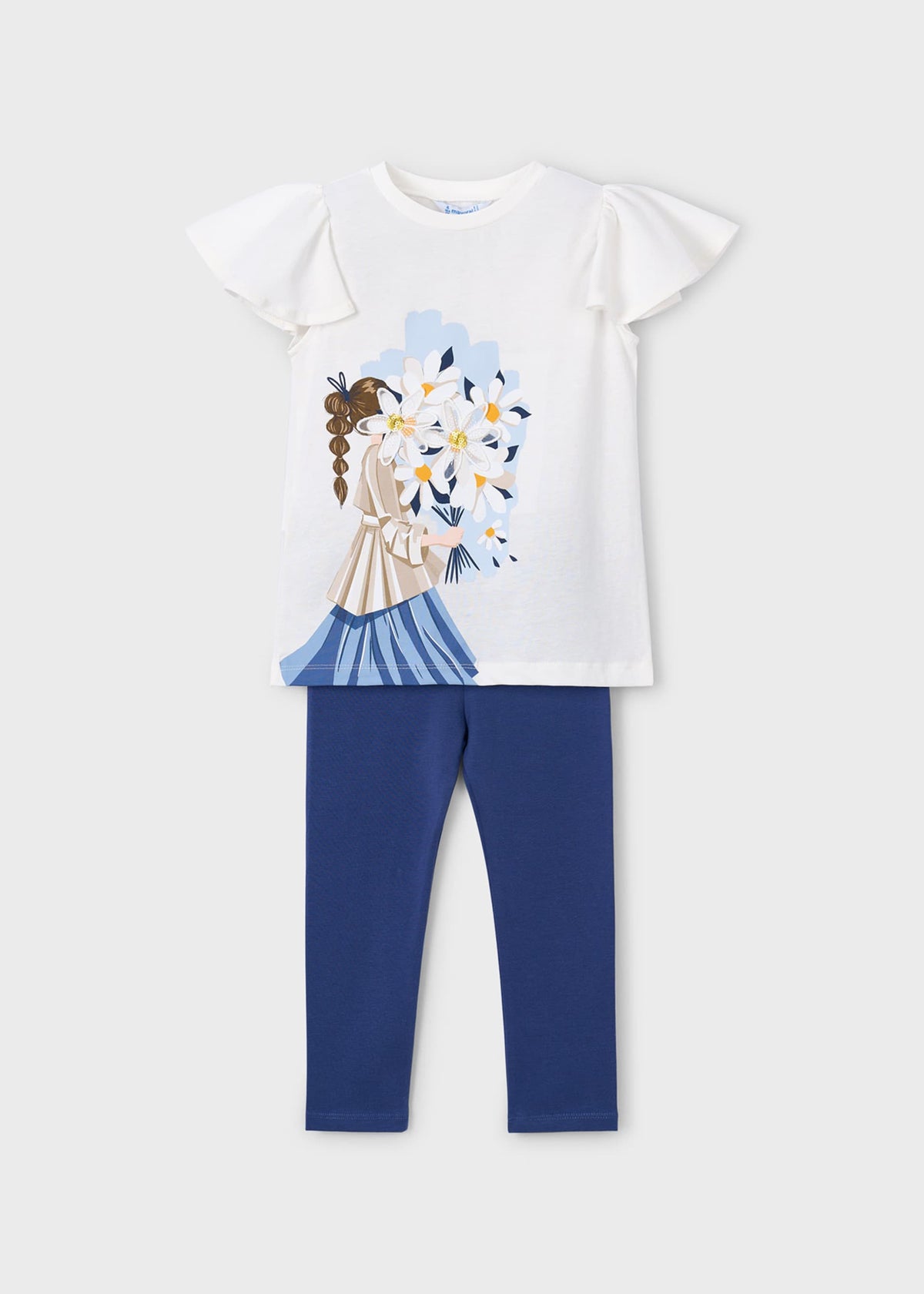 Puppen-Leggings-Set Mädchen