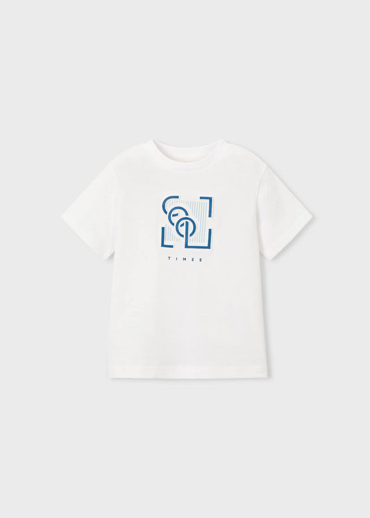 Jungen-T-Shirt mit Prägung