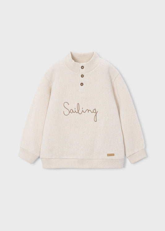 Besticktes Sweatshirt für Jungen