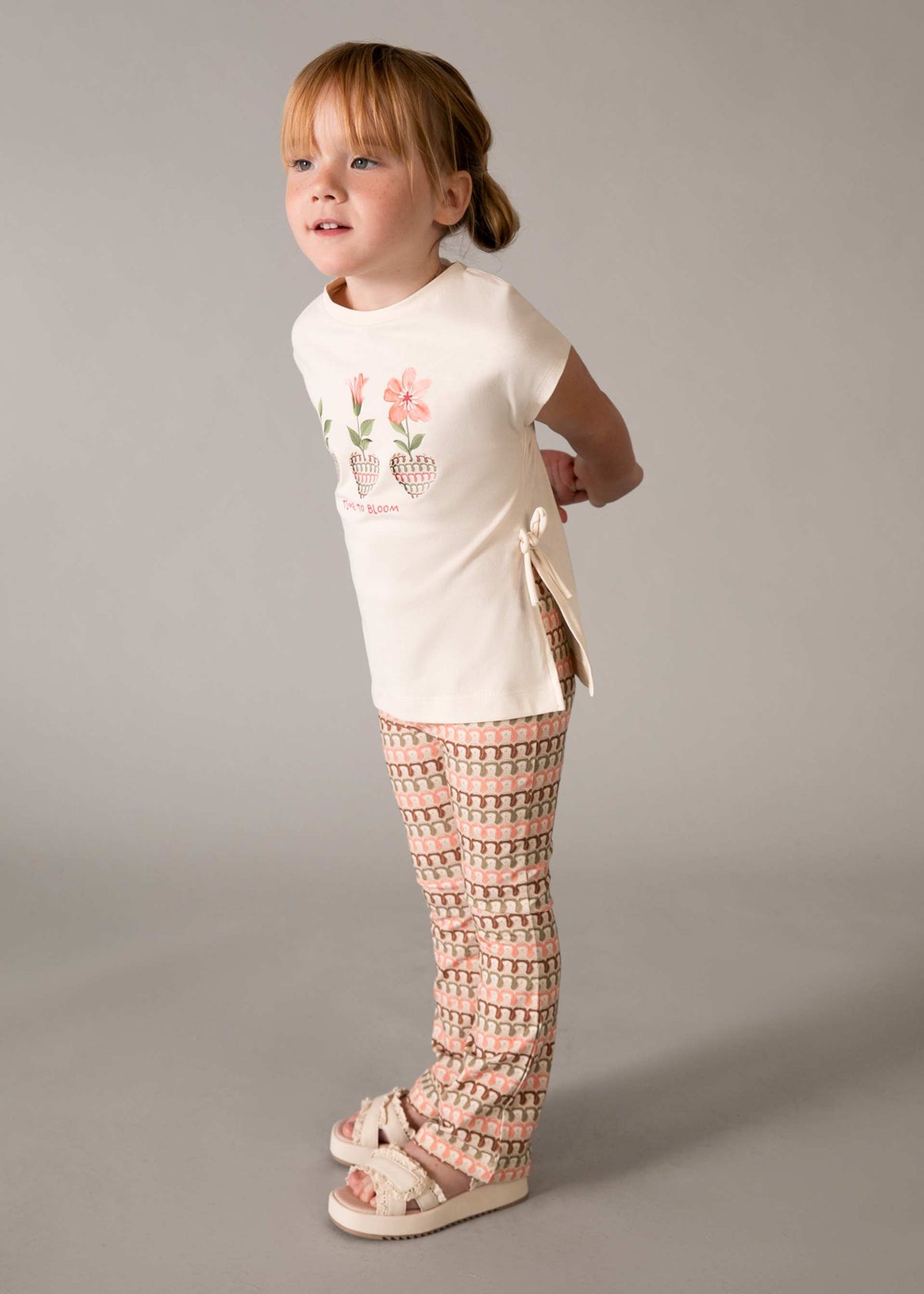 Leggings-Set mit Schlaghose für Mädchen