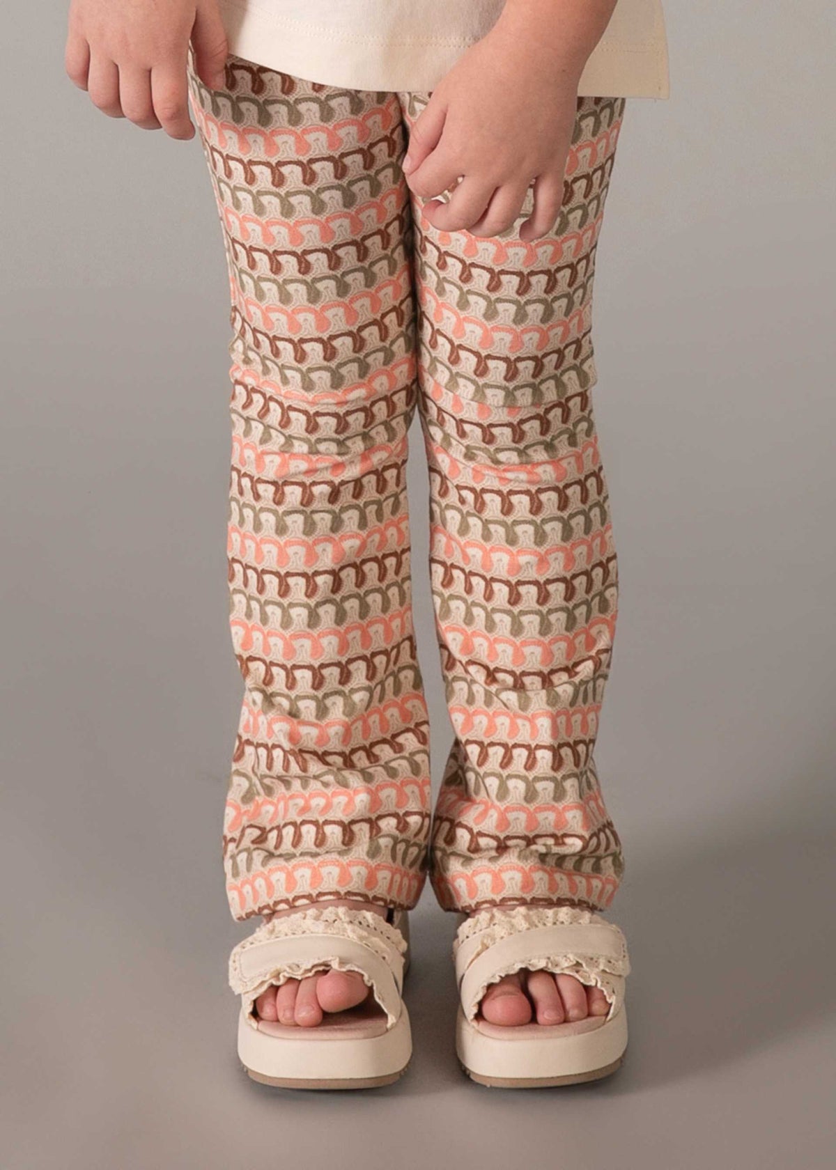 Leggings-Set mit Schlaghose für Mädchen