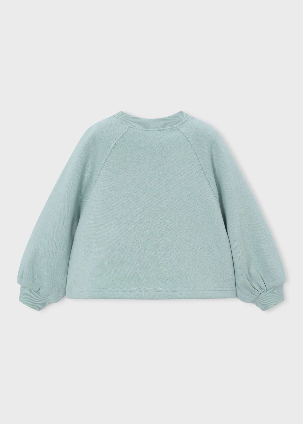 Girl aplique flower jumper