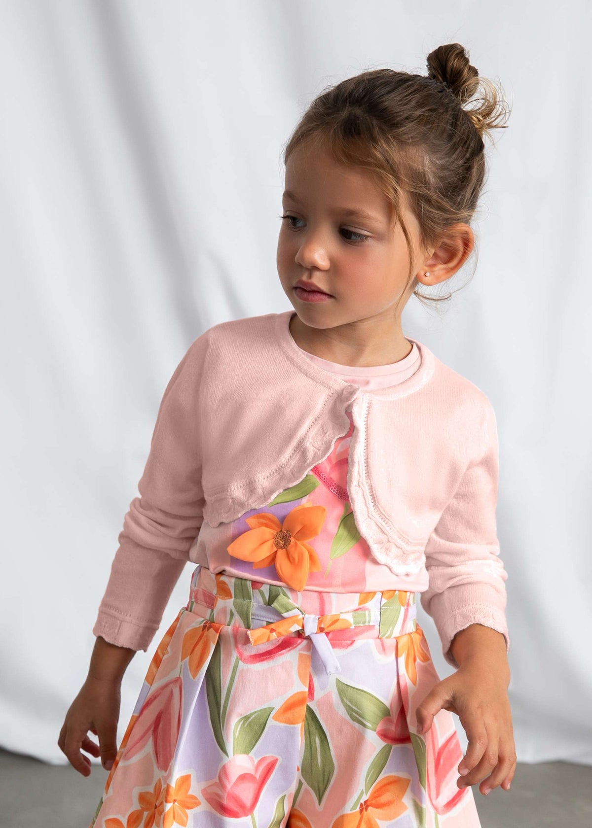 Strickbolero für Mädchen – Basic