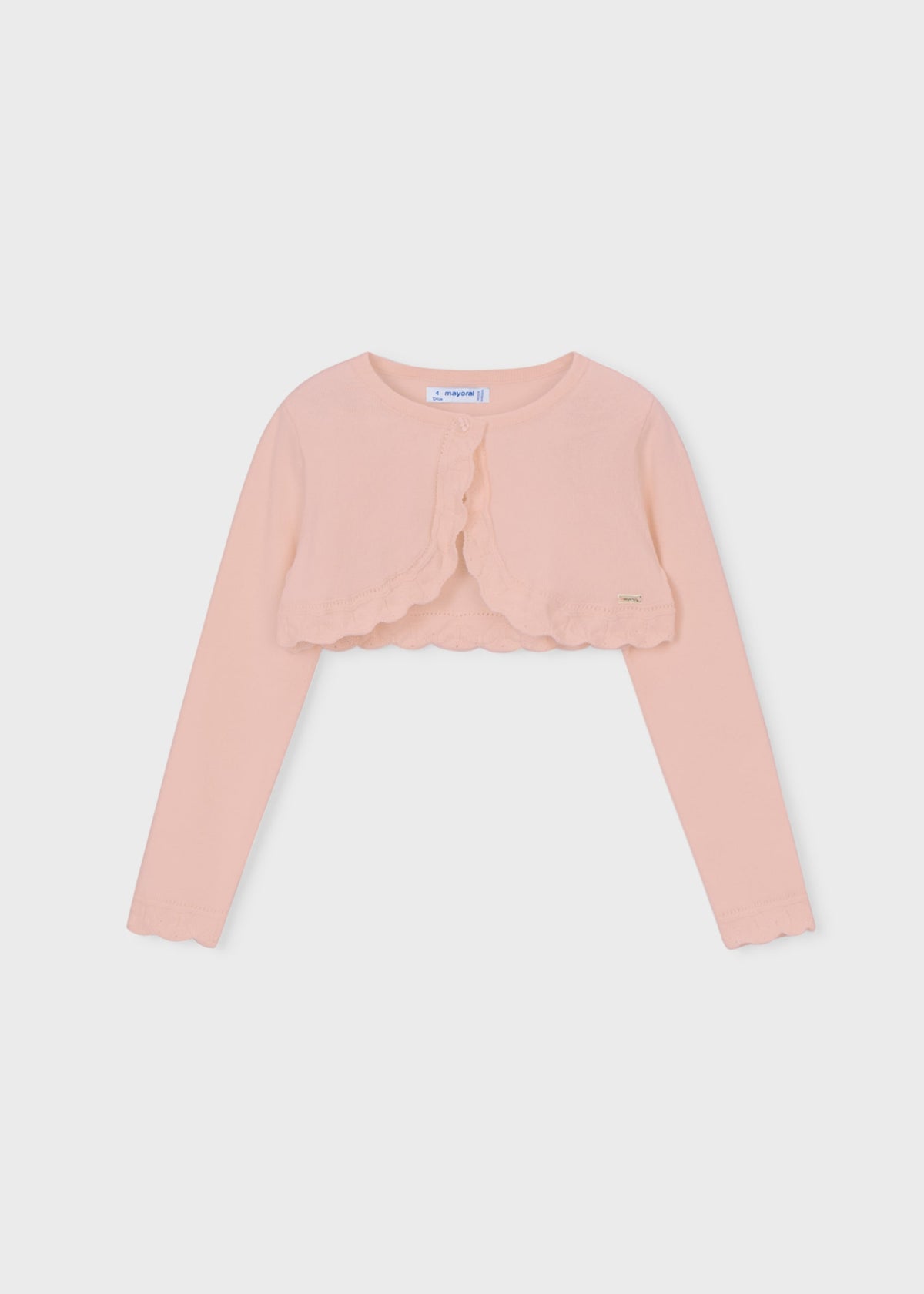 Strickbolero für Mädchen – Basic