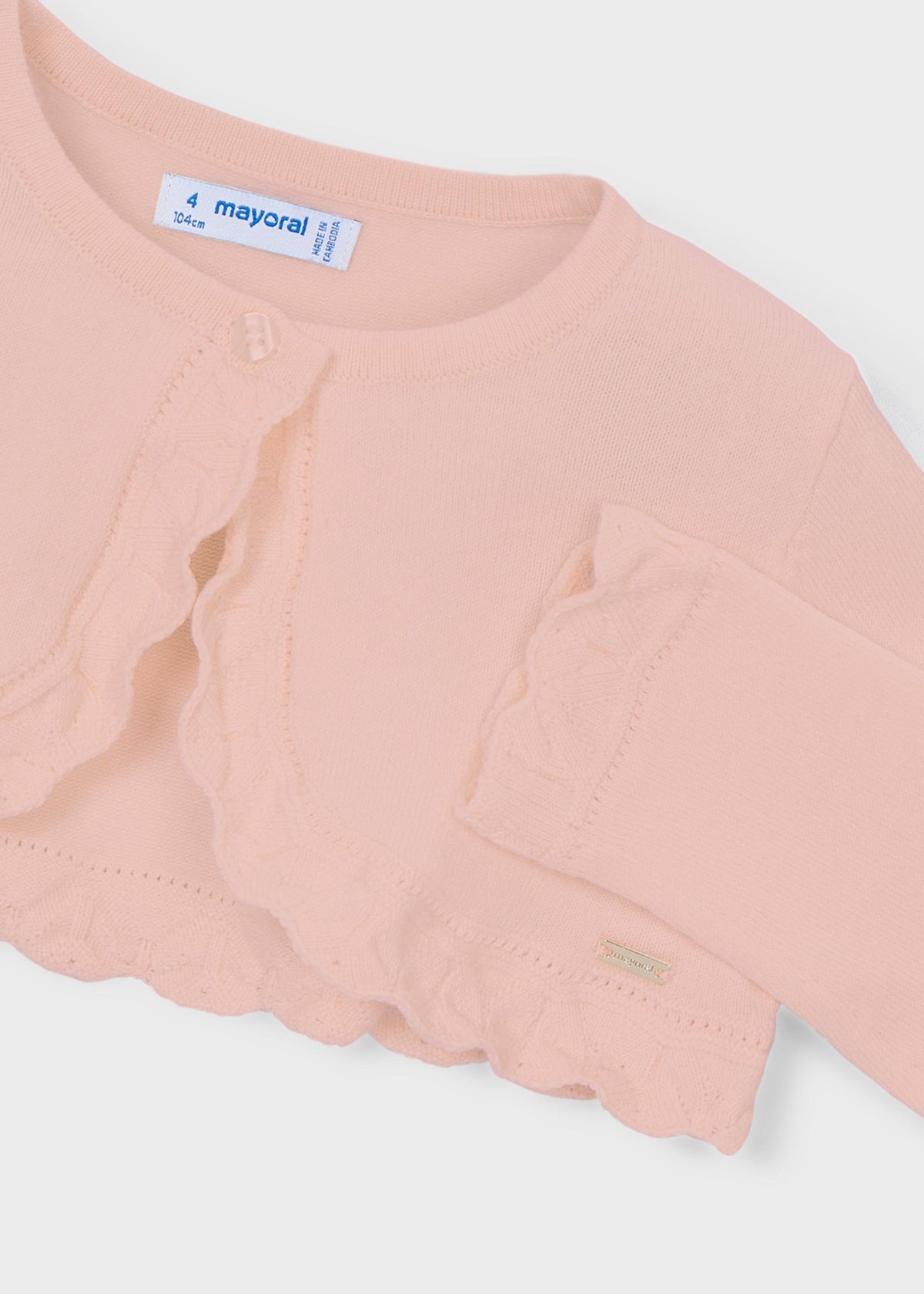 Strickbolero für Mädchen – Basic