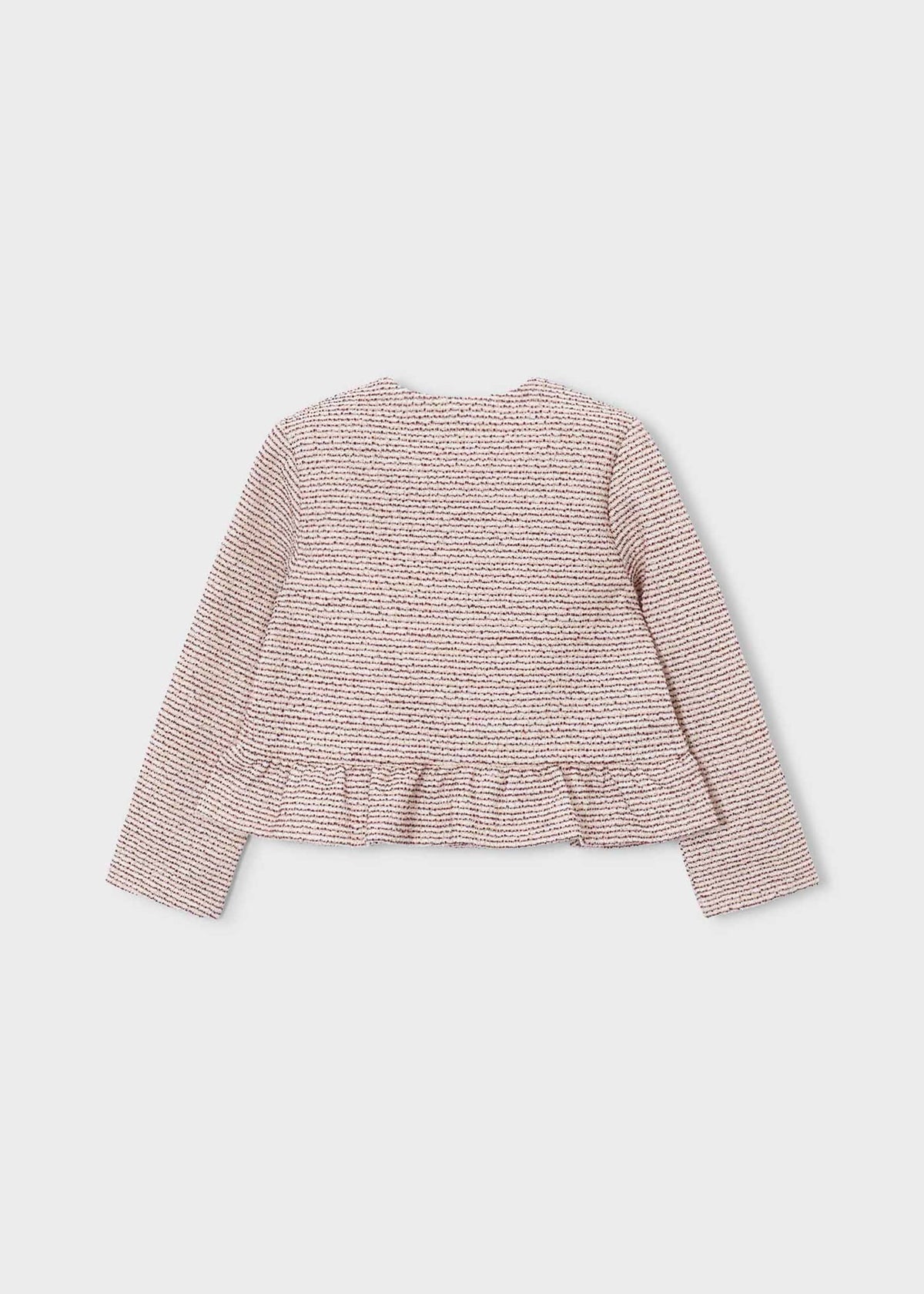 Mädchenjacke mit Schleife