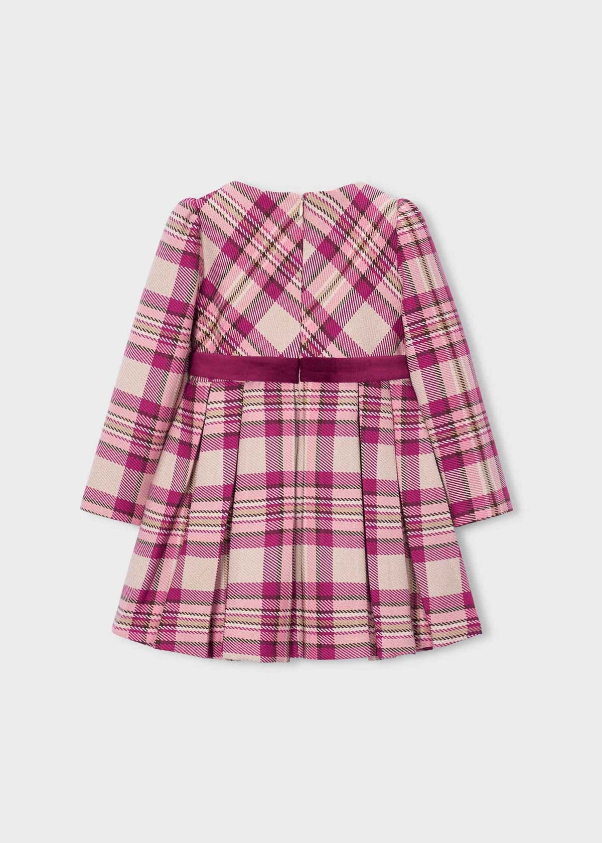 Mädchenkleid mit Karomuster