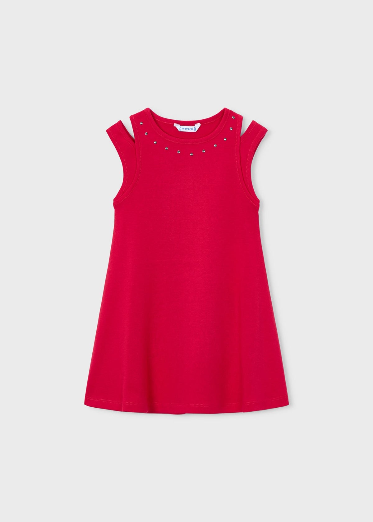 Mädchenkleid mit Schlitz
