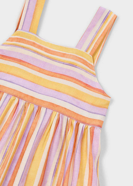 Gestreiftes Mädchenkleid