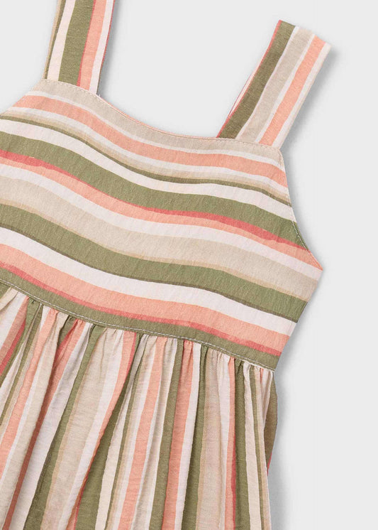 Gestreiftes Mädchenkleid